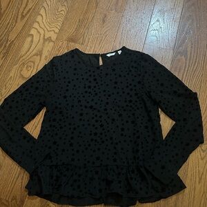 Jack Wills Black Star Blouse